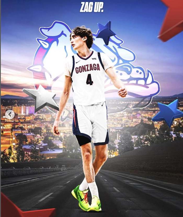 Stromer has upside shooting, rebounding and on defense at 6-foot-6 (photo courtesy of Stromer's Instagram).